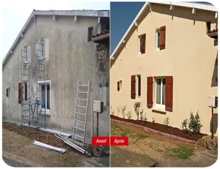 Ravalement de façade Angoulême 16000 Charente